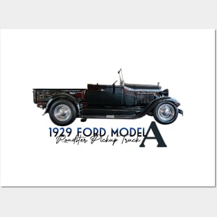 1929 Ford Model A Roadster Pickup Truck Posters and Art